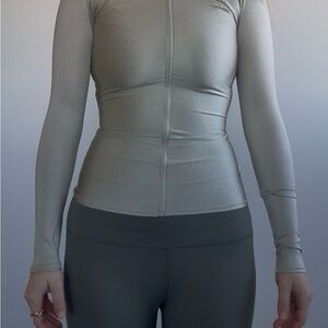 Yeezy Women's Long Sleeve Top in Gray